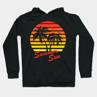 Summer Sun Tropical Sunset Hoodie